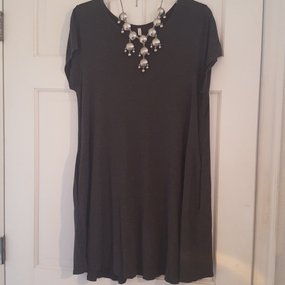 T-shirt Dress with Pockets!